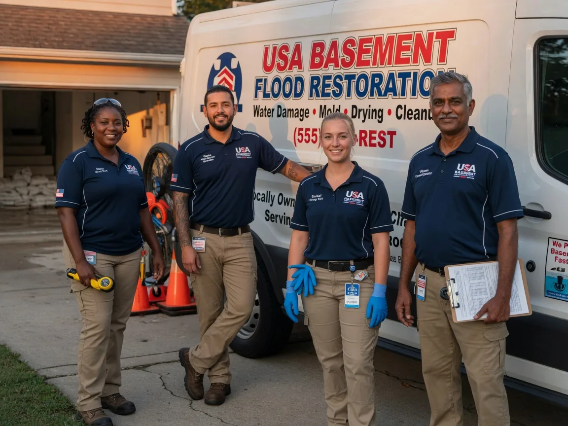 Basement Flood Cleanup company in Tokio, ND